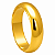 Aliança em Ouro 18K 5,40 mm Anatômica Polida - Imagem 1