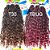 Cabelo Goddess Faux Locs Braid Crochet 200g 48mechas 50cm - Imagem 2