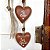 Hoopononopo em corações de madeira natural de 8cm - Imagem 3