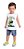 Camiseta Infantil Masculina Kyly Meia Malha Regata 111545 - Imagem 2