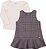 Conjunto Blusa Em Cotton E Salopete Em Jacquard Alfaiataria Nini E Bambini - Imagem 1