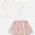 Conjunto Blusa Manga Curta Com Saia De Tule Momi  J5158 - Imagem 4