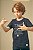 Camiseta Menino Meia Malha Marinho Bugbee - Imagem 3