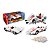 Miniatura Carro Mach 5 Speed Racer C/figuras 1:18 Auto World 1/18 - Imagem 1