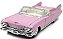 Cadillac Eldorado Biarritz Rosa 1959 1/18 - Maisto Premiere - Imagem 1