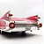 Cadillac Eldorado Biarritz Rosa 1959 1/18 - Maisto Premiere - Imagem 4