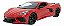 Miniatura Carro Chvrolet Corvette Stingray vermelho 2020 - 1/18 - Imagem 1