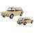 Miniatura Carro Volkswagen Brasilia Bege 1976 - 1/24 - Imagem 3