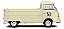 Miniatura Carro Volkswagen Kombi T1 Race 53 Pick-up Bege-1/18 - Imagem 9