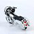 Miniatura Moto Harley Davidson Fltr Road Glide - 1/18 - Imagem 7