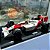 Miniatura Formula 1 Ayrton Senna com Rosto - F1 McLaren MP4/4 1988 1/12 (acompanha acrilico) - Imagem 1