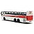 Miniatura Ônibus Viação Pássaro Marrom - Imagem 3