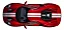 Miniatura Carro Ford Gt Red Autoart 1/18 - Imagem 4
