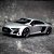 Miniatura Audi R8 Sportback Prata 1/18 - Imagem 3