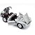 Miniatura Carro Porsche 550a Spyder 1/18 Prata Metal C/ Base - Imagem 5