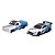 Maisto 1:64 Diecast Design Team Hauler Chev 1500 + subaru Brz - Imagem 4