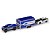 Maisto 1:64 Diecast Design Team Hauler Ford F150+ford Cobra - Imagem 4