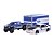Maisto 1:64 Diecast Design Team Hauler Ford F150+ford Cobra - Imagem 2