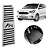 Descanso De Pé Aço Inox Ford Ka - Imagem 4