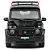 Miniatura Mercedes Benz G-Class G900 Brabus Rocket 900 preto 1/43 - Imagem 2
