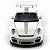 Miniatura Porsche 911 Gt 3 Rs 4.0 Branca Burago 1/18 - Imagem 2