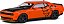 Miniatura carro Dodge Challenger 2018 SRT Demon 1/43 - Imagem 1