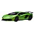 Miniatura carro Lamborghini Aventador SVJ Verde 1/18 - Imagem 1