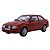 Miniatura carro Ford Escort RS turbo 1/18 - vermelho - Imagem 1