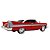 Miniatura Plymouth Fury 1958 Christine 1/24 - Imagem 3