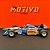 Miniatura Formula 1 Benetton B 195 Schumacher 1/18 (usada - sem caixa) - Imagem 3
