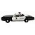 Miniatura carro Dodge Monaco 1977 O Exterminador do Futuro 1/24 - Imagem 3