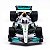 Miniatura Formula 1 Mercedes W13 L.Hamilton Monaco GP 1/18 - Imagem 6