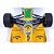 Miniatura Formula 1 Benetton B193B - Michael Schumacher 1993 1/18 - Imagem 2