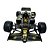 Miniatura Formula 1 Ayrton Senna Lotus 97T 1985 - 1/8 - acompanha base branca e cúpula de acrílico cristal - Imagem 5