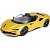 Miniatura carro Ferrari SF90 Spider dourada - 1/18 - Imagem 1