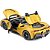 Miniatura carro Ferrari SF90 Spider dourada - 1/18 - Imagem 4