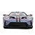 Miniatura carro Ford GT 2017 metalico Pink Slips 1/24 - Imagem 2