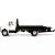 Miniatura Caminhão Guincho DuraStar 4400 flat bed 1/24 - Imagem 4