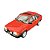 Miniatura carro Ford Escort XR3 1987 Vermelho - 1/24 - Imagem 1