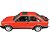 Miniatura carro Ford Escort XR3 1987 Vermelho - 1/24 - Imagem 4
