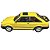 Miniatura carro Ford Escort XR3 1988 Amarelo - 1/24 - Imagem 4