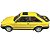 Miniatura carro Ford Escort XR3 1988 Amarelo - 1/24 - Imagem 4