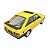 Miniatura carro Ford Escort XR3 1988 Amarelo - 1/24 - Imagem 5