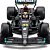 Miniatura formula 1 Mercedes F1 W14 Lewis Hamilton 44 - 1/24 - Imagem 2