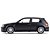 Miniatura carro Volkswagen Golf R32 1/24 - preto - Imagem 3
