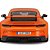 Miniatura carro Porsche 911 GT3 1/24 - laranja - Imagem 3