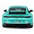 Miniatura carro Porsche 911 GT3 1/24 - verde água - Imagem 5