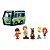 Conjunto Bonecos Scooby-Doo Mystery machine die-cast - Imagem 1