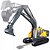 Miniatura Escavadeira Volvo EC220E - Bburago - Imagem 5