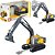 Miniatura Escavadeira Volvo EC220E - Bburago - Imagem 1